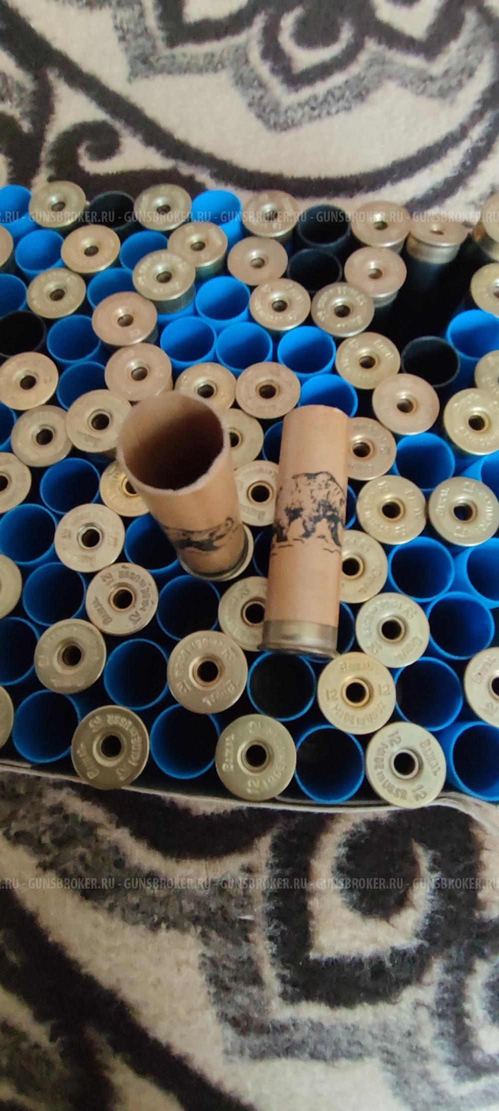 Гильзы 12 калибр под "жевело"