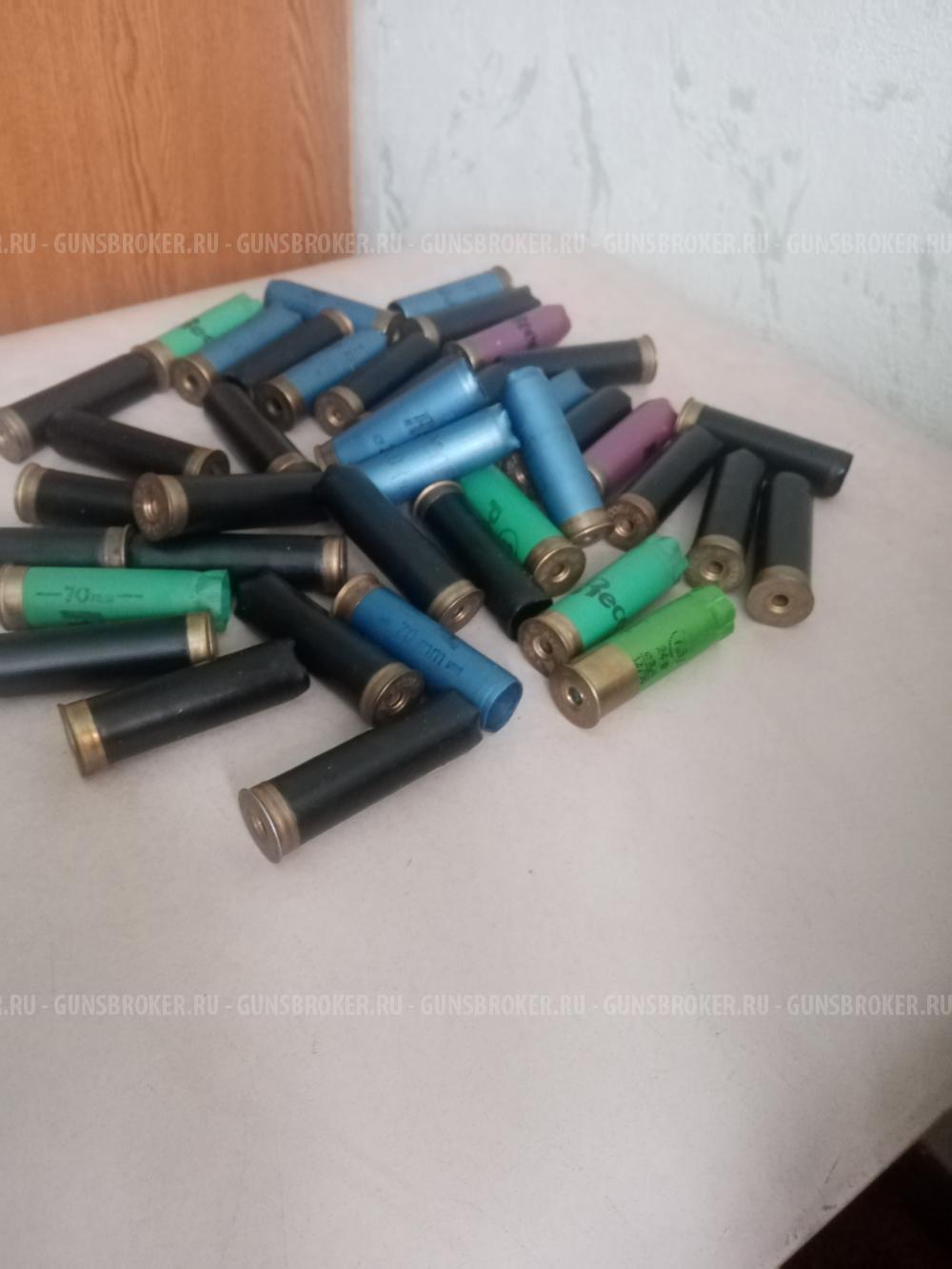 Гильзы 12 калибр 