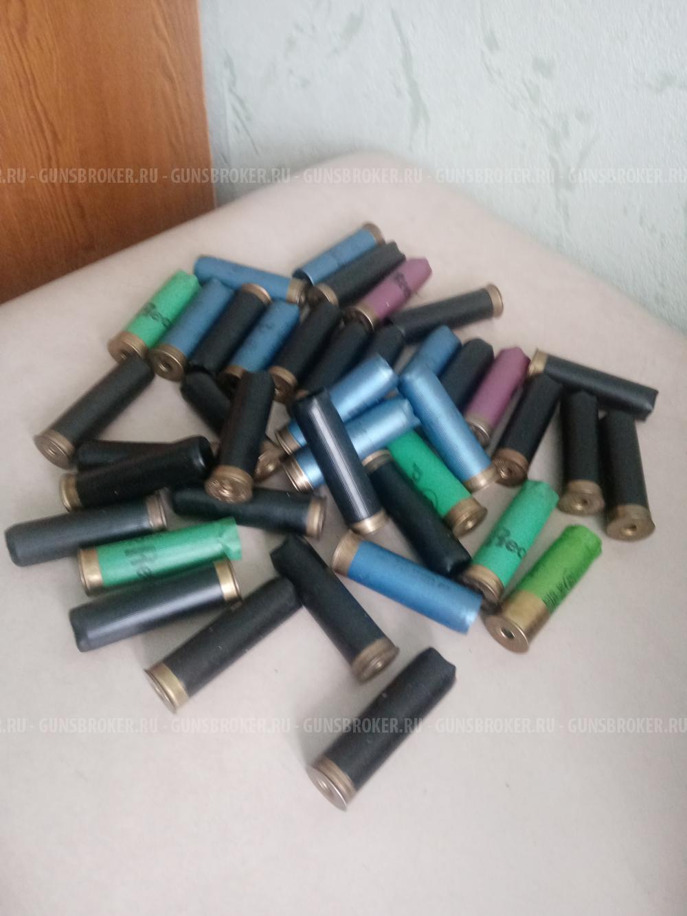 Гильзы 12 калибр 