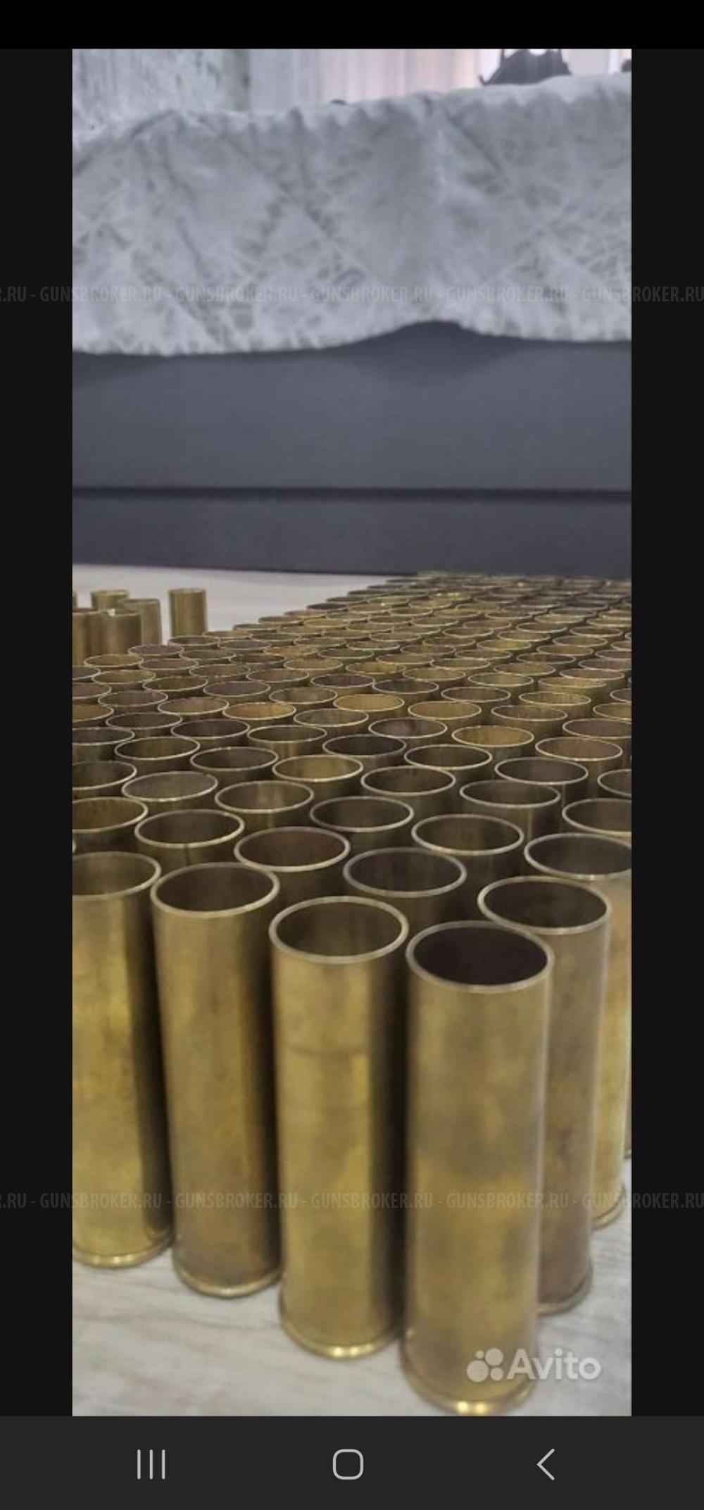 Гильзы 12 калибра без капсуля.