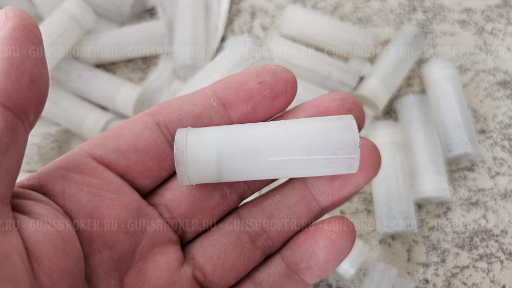 Гильзы 12к Магнум, картеч 8,0мм, хрустики Gualandi. 