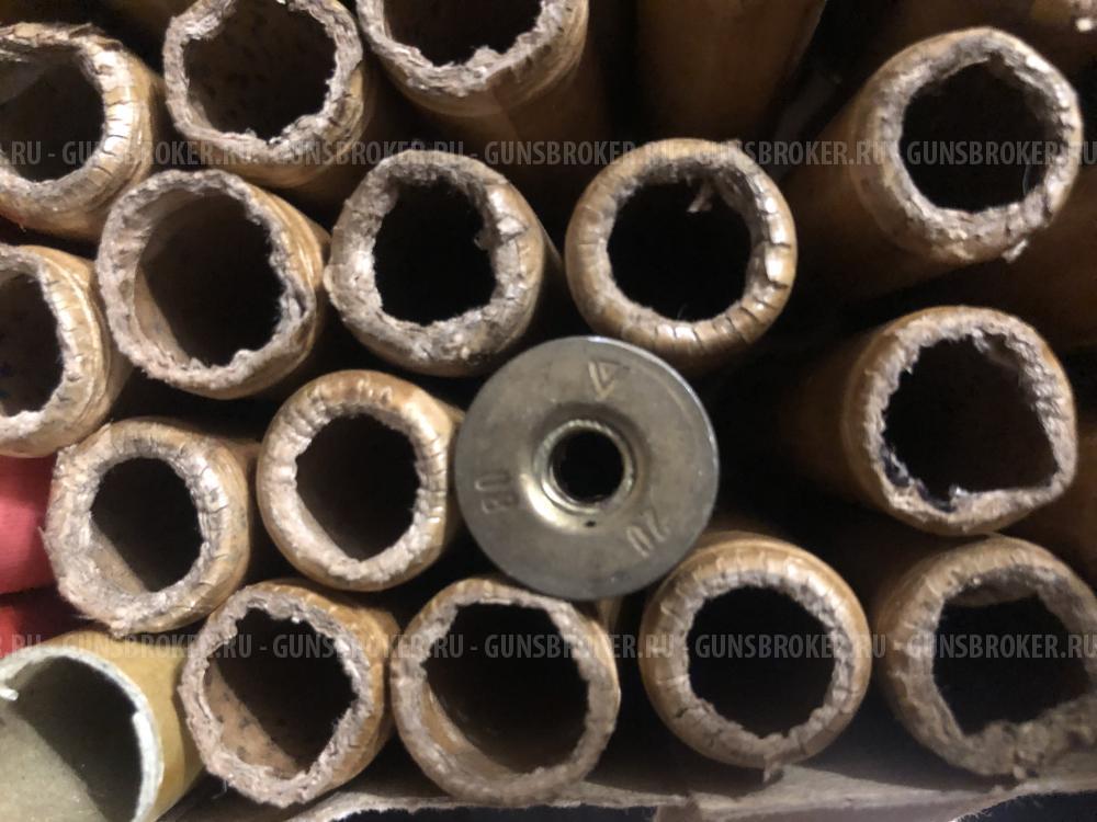Гильзы 20 калибра папковые (бумажные) СССР