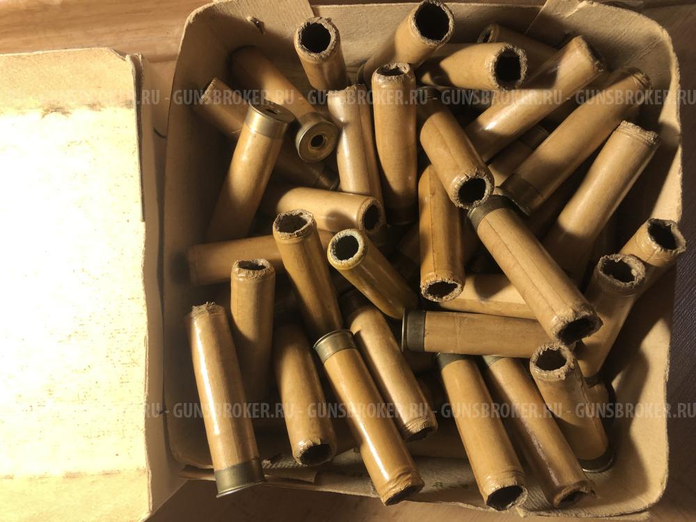 Гильзы 20 калибра папковые (бумажные) СССР