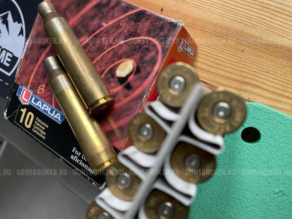 Гильзы 338 LM однострел