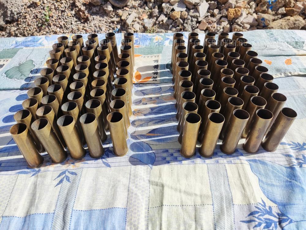 Гильзы латунные 12 калибр.