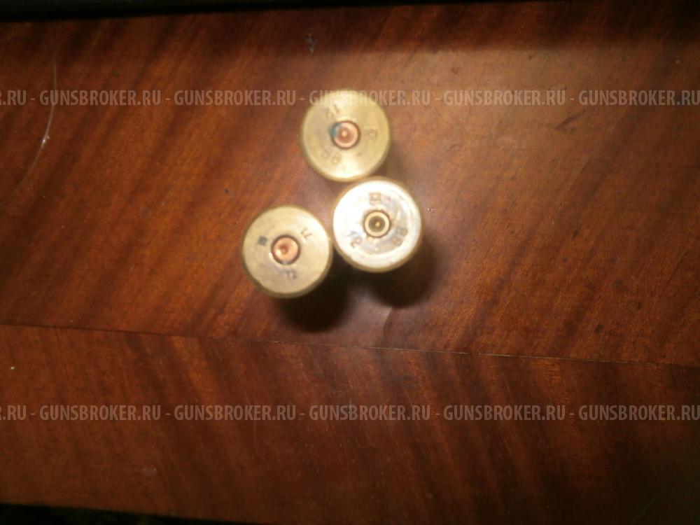 Гильзы латунные 12 калибра стреляные 