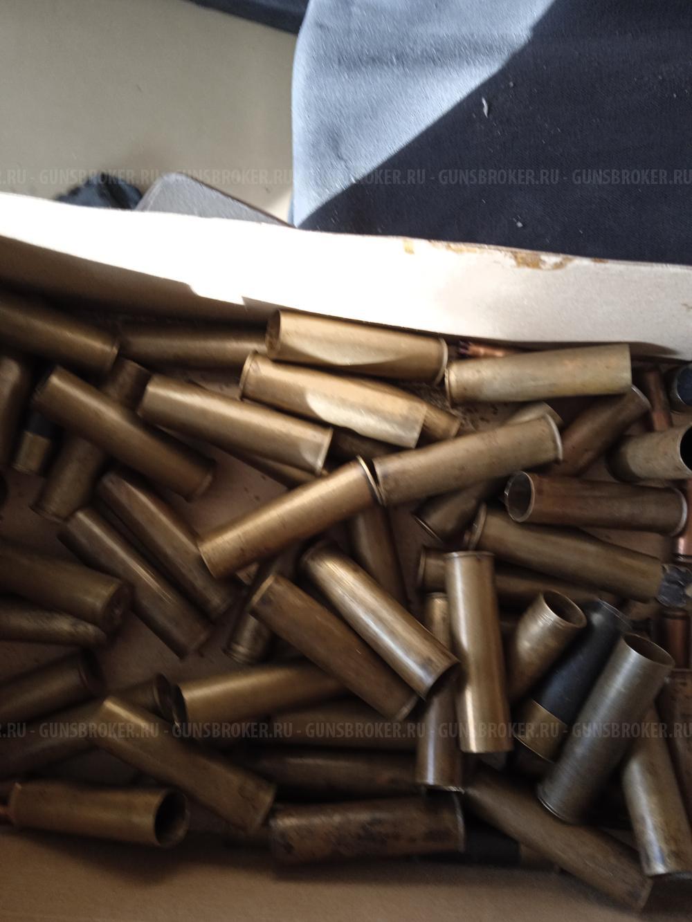 Гильзы латунные 16к центробой