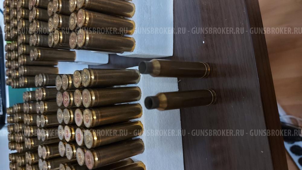 Продам стреляные гильзы Norma Lapua RWS Geco- 300 WM 30-06 223 8х68S 6.5x55