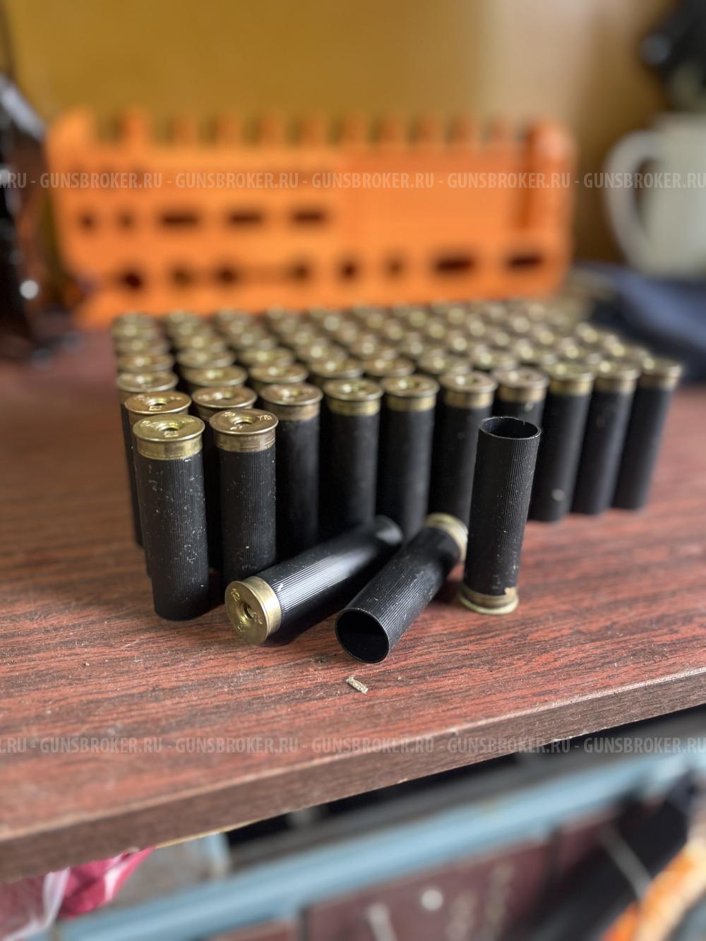 Гильзы новые 12 калибр