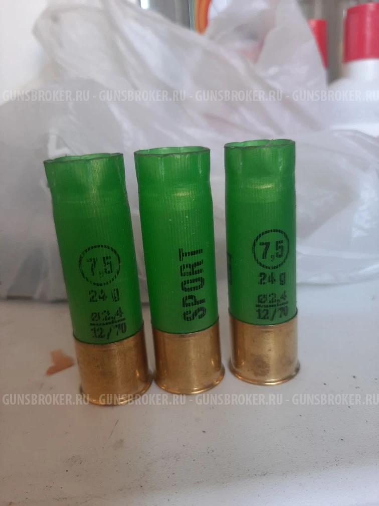 гильзы однострел 12 калибра с высокой (20мм) юбкой