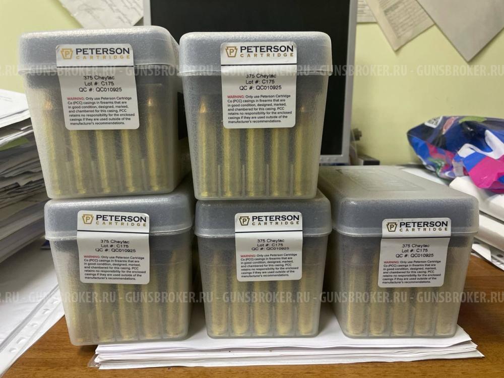 Гильзы Peterson 375 Cheytac