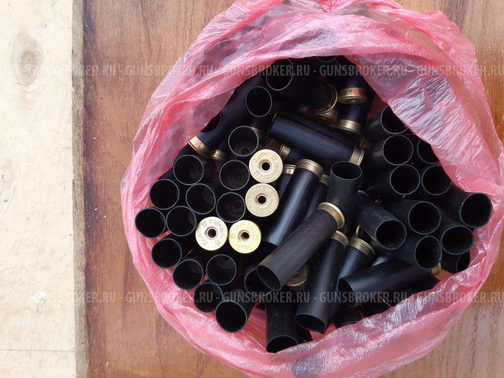  Гильзы пластиковые 12 к.