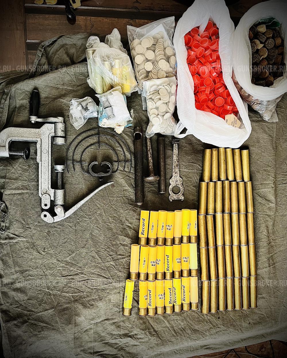 Гильзы, пыжи 20 калибра