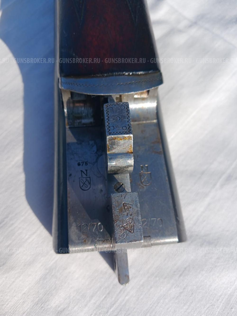 Гладкоствольное ружьё Меркель 12 кал