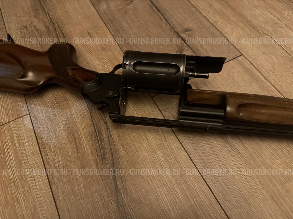 гладкоствольное ружьё с револьверной системой перезарядки МЦ-255-20 Калибр 20/70