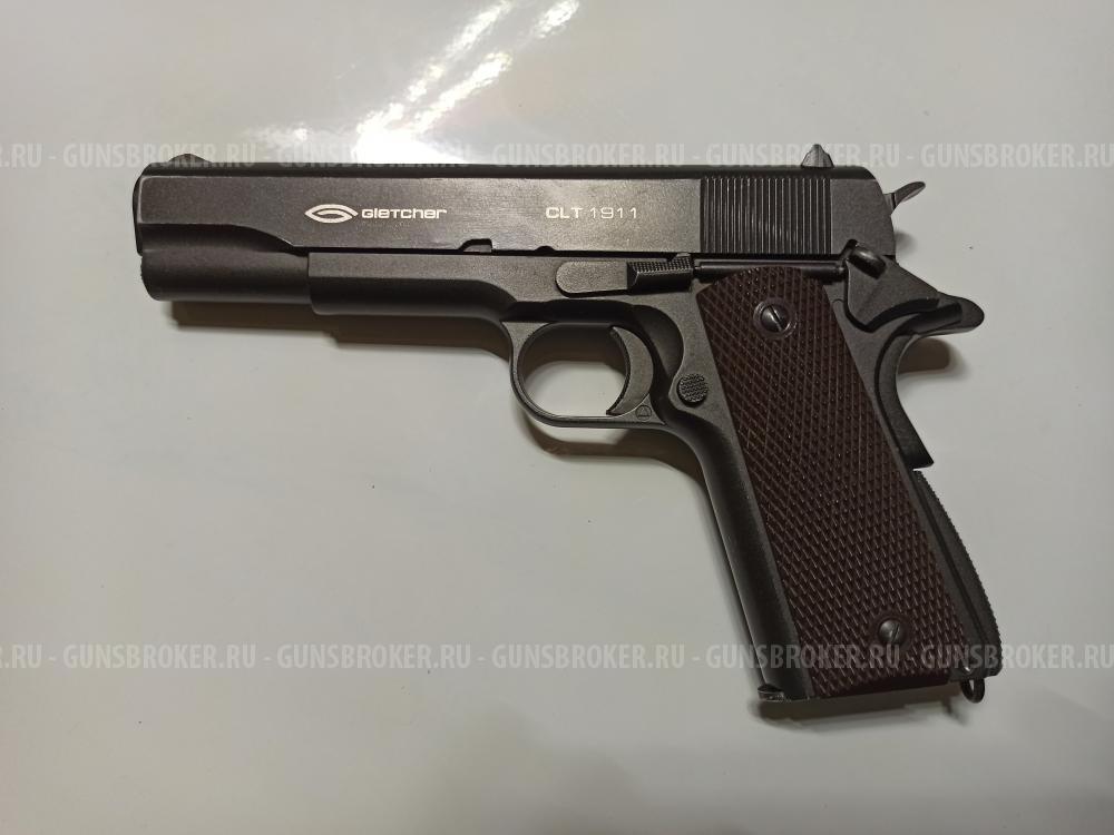 Gletcher CLT 1911 (Colt) Пневматический пистолет б/у