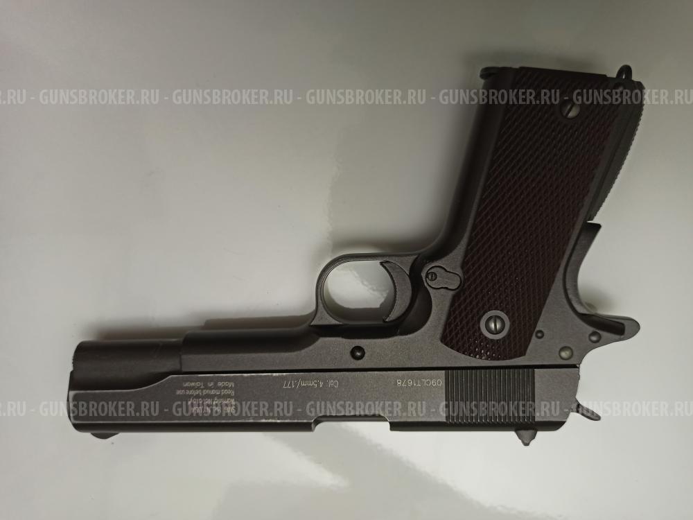 Gletcher CLT 1911 (Colt) Пневматический пистолет б/у