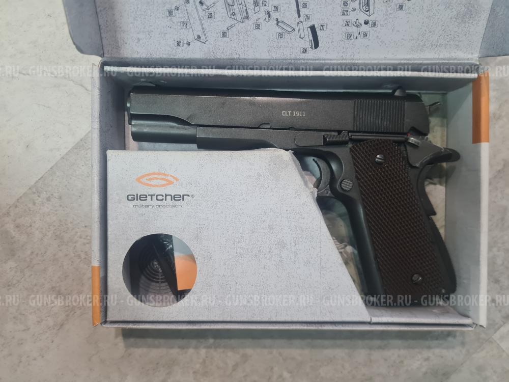 Gletcher Colt CLT 1911 4.5 мм (Blowback)
