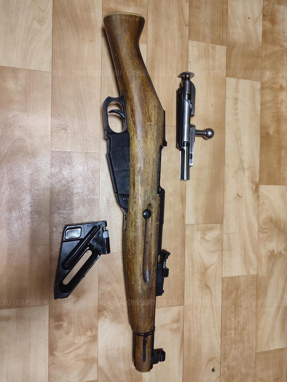 Gletcher M1891 (обрез Мосина, деревянное ложе)