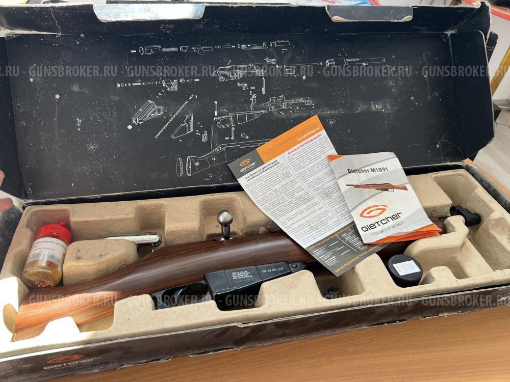 Gletcher M1891 обрез Мосина