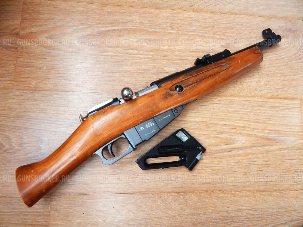 Gletcher M1891, пневматический обрез винтовки Мосина в дереве, новый. Редкость!