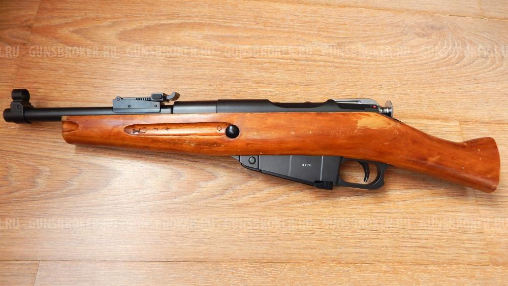 Gletcher M1891, пневматический обрез винтовки Мосина в дереве, новый. Редкость!