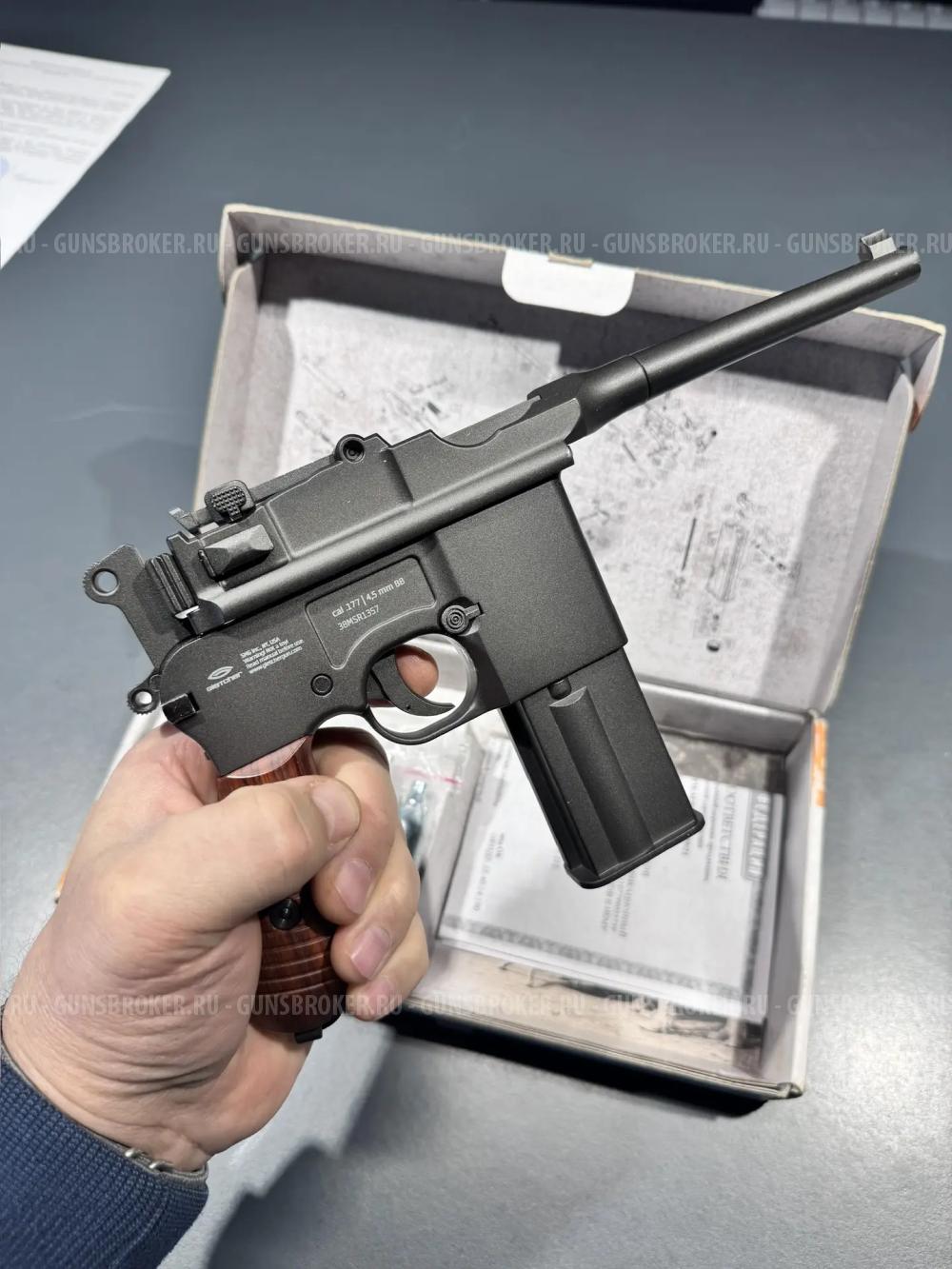 Gletcher M712 Mauser, Blowback