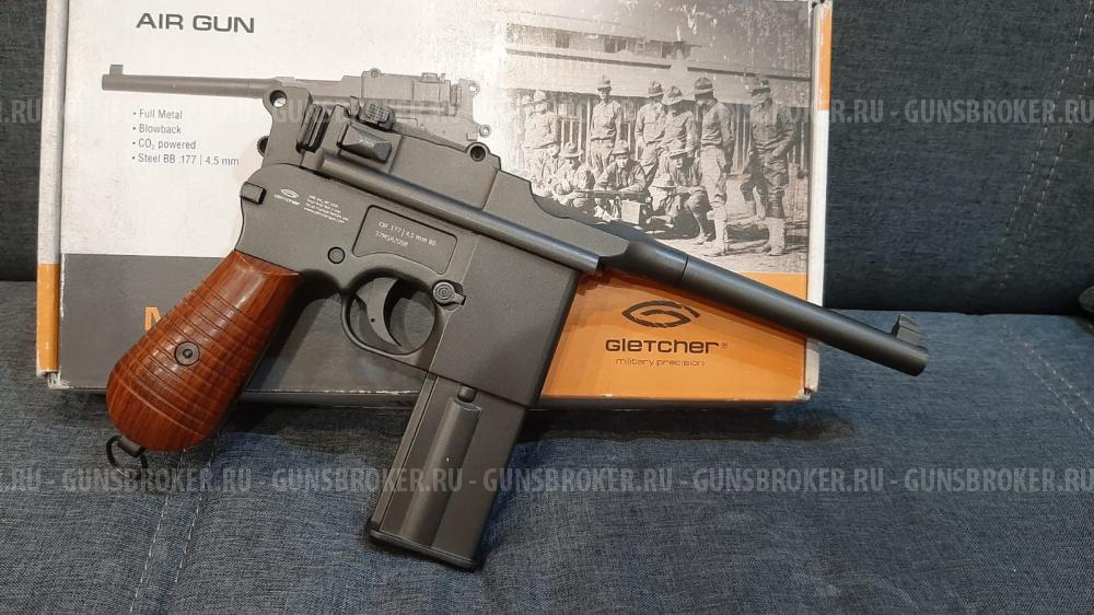 Gletcher m712 Маузер пневматический пистолет Глетчер
