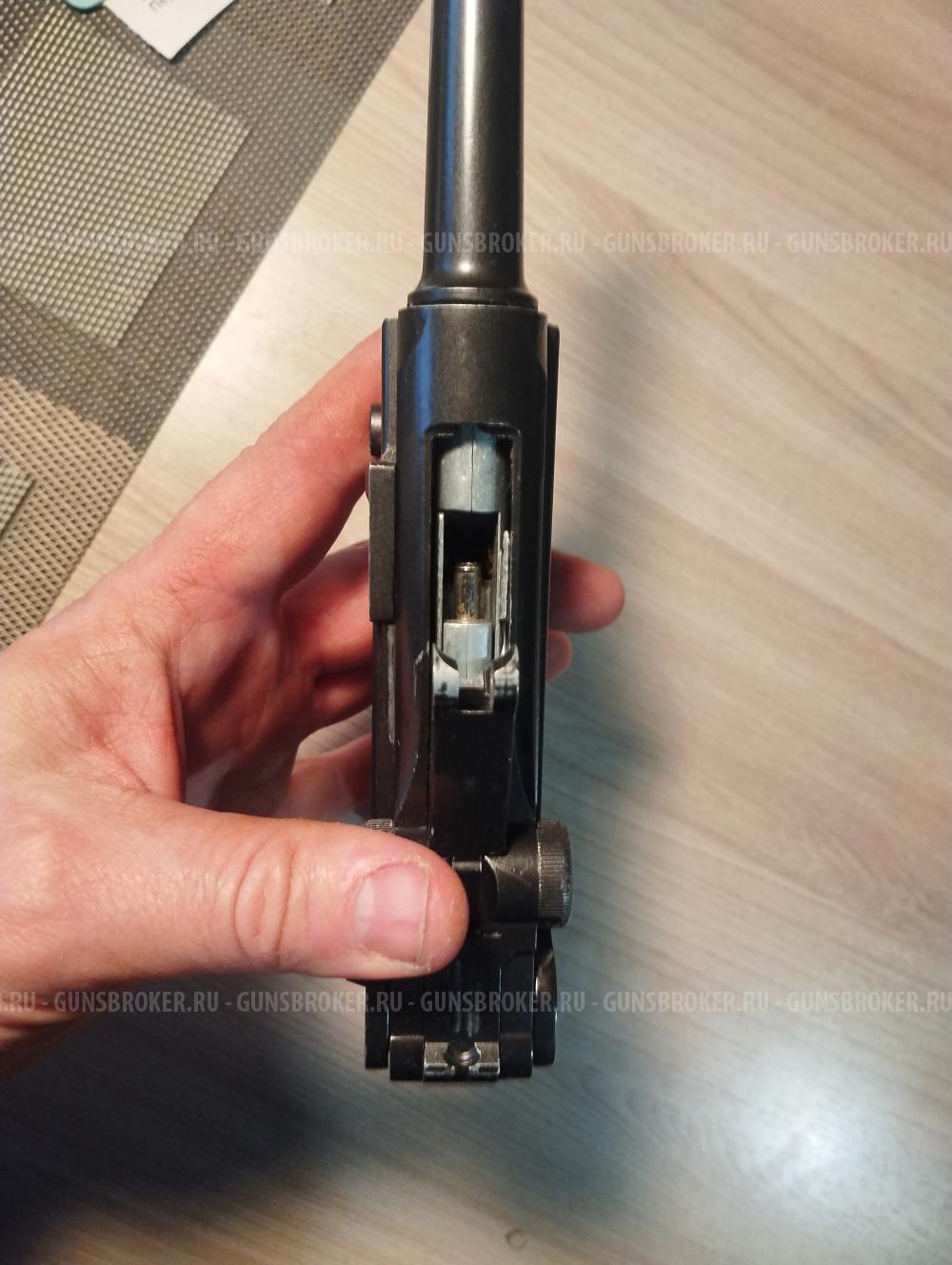 Пневматический пистолет парабеллум Gletcher P08 cal 4.5mm