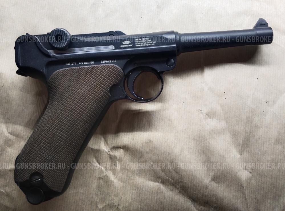 Gletcher Parabellum 4,5mm , Blowback