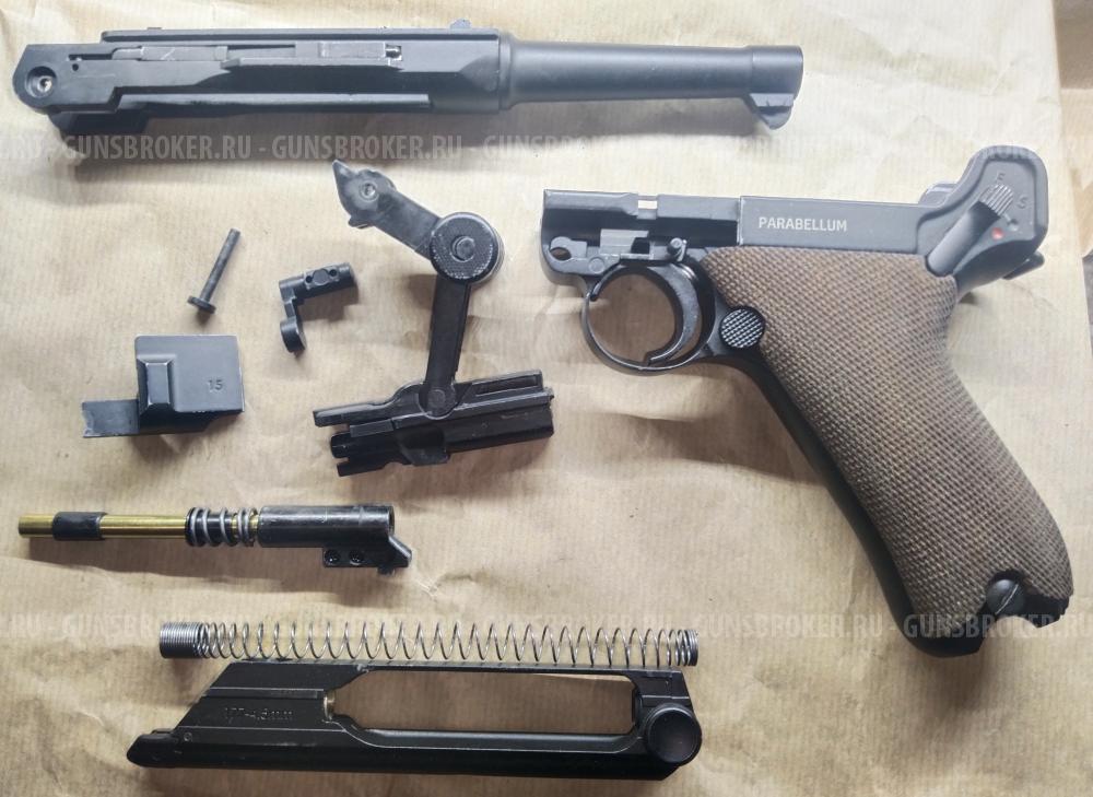 Gletcher Parabellum 4,5mm , Blowback