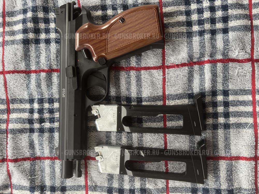 Gletcher SP210 4.5 мм (SIG Sauer, Blowback)