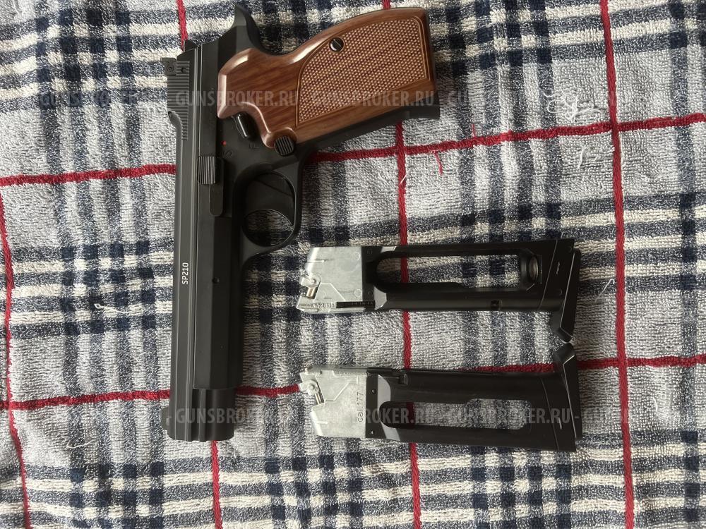 Gletcher SP210 4.5 мм (SIG Sauer, Blowback)