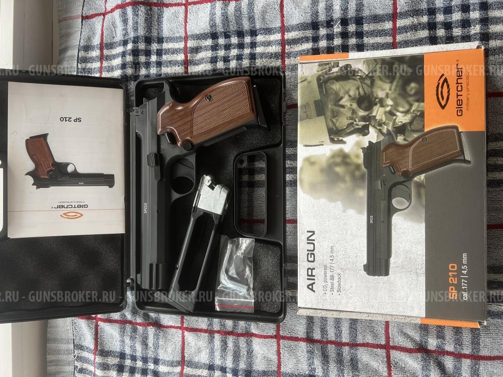 Gletcher SP210 4.5 мм (SIG Sauer, Blowback)