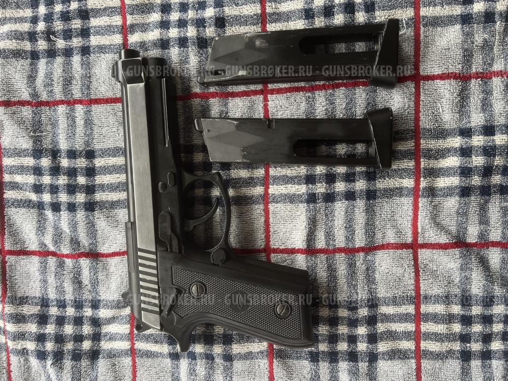 Пневматический пистолет Gletcher TAR92 Blowback (Beretta)