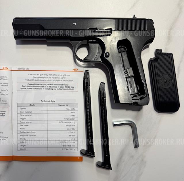 Gletcher ТТ Blowback + 1 магазин