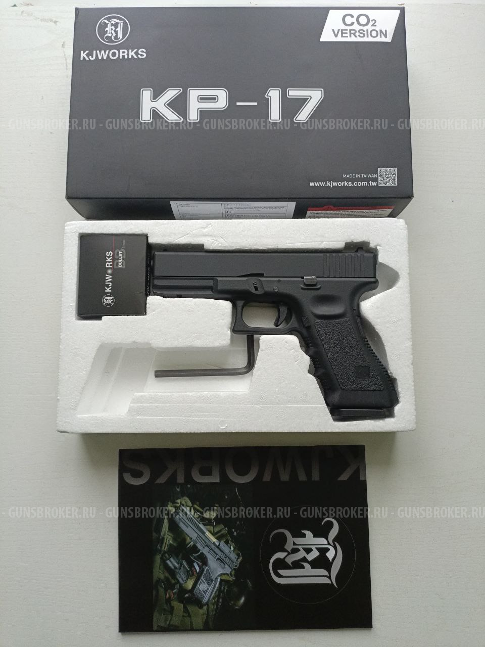 Глок 17 (Glock 17) KJW 