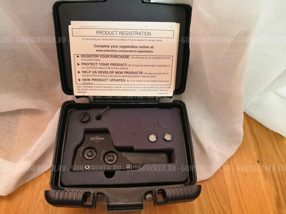 Голографический коллиматорный прицел Eotech 512, марка точка в круге