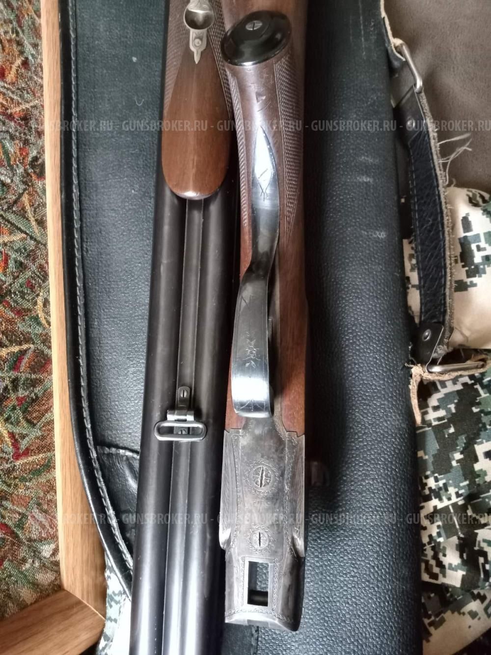 Горизонталка A.W. Wolf 1951 высокого класса 12-й калибр