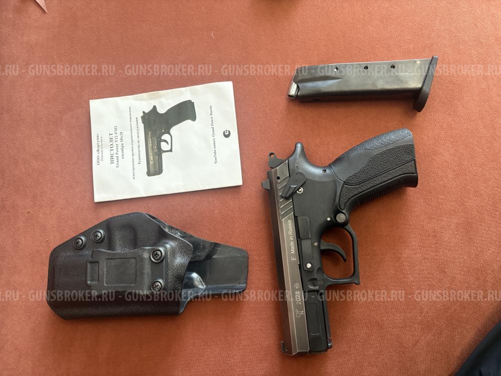 Grand Power T12-FM2 новый без отстрела, с ровным стволом .