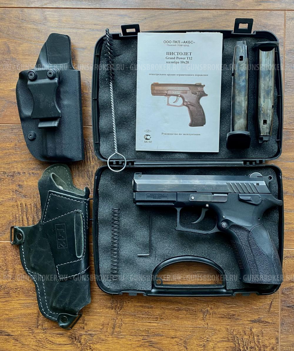 Grand Power T12, кал.10х28, АКБС, первая партия 2012г.