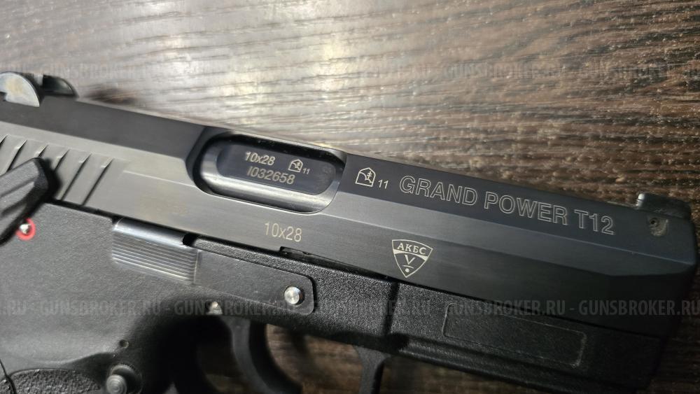 Grand Power T12, кал.10х28 "Made in Slovakia"(2011г.), "I" 