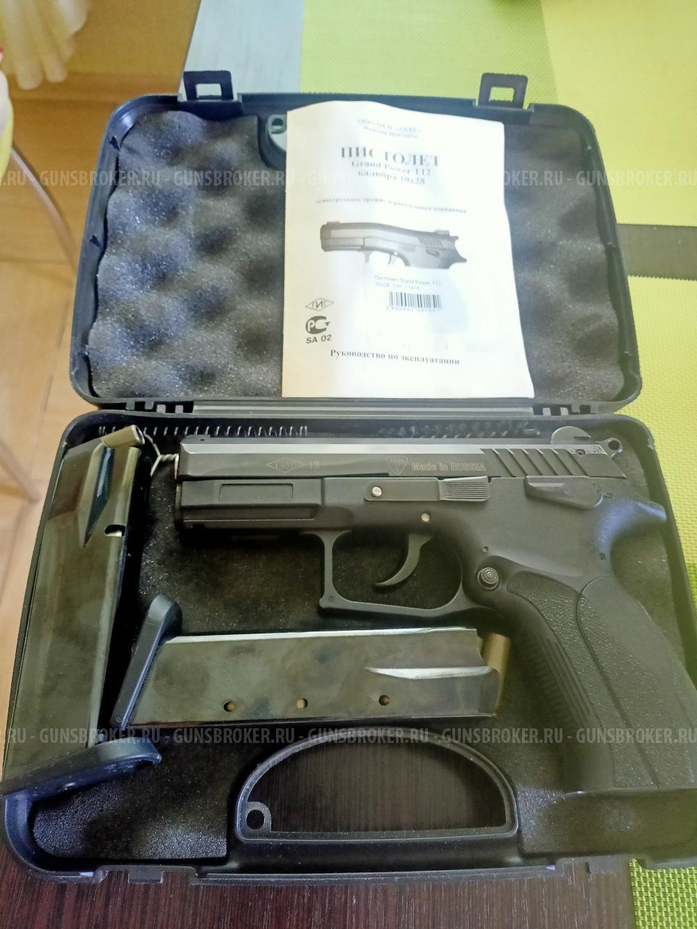 Grand Power T12 калибра 10х28