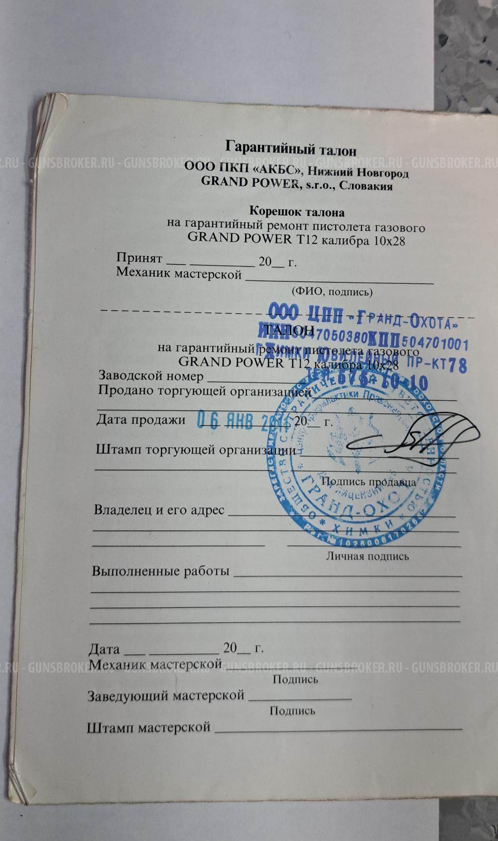 Grand Power T12. Made in Slovakia.