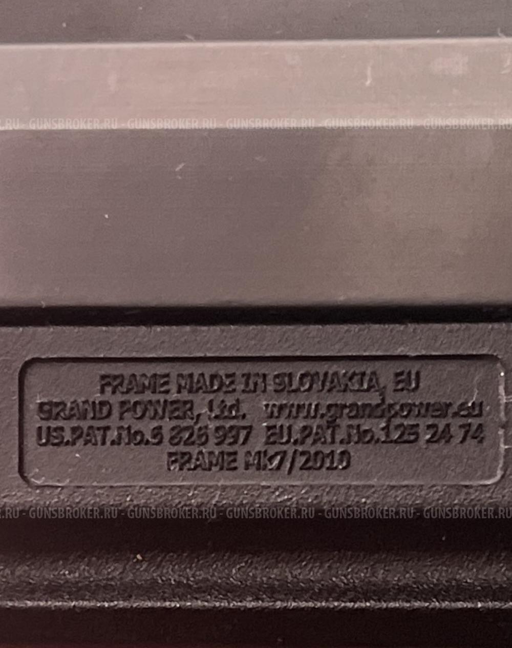 Grand Power-T12 Slovakia,кал. 10х28 мм, 2010г.