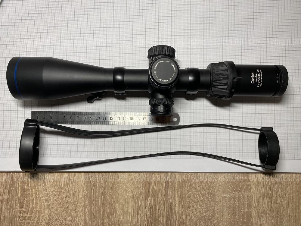 Gрицел Meopta Optika6 4,5-27x50 RD SFP .308 RD Reticle