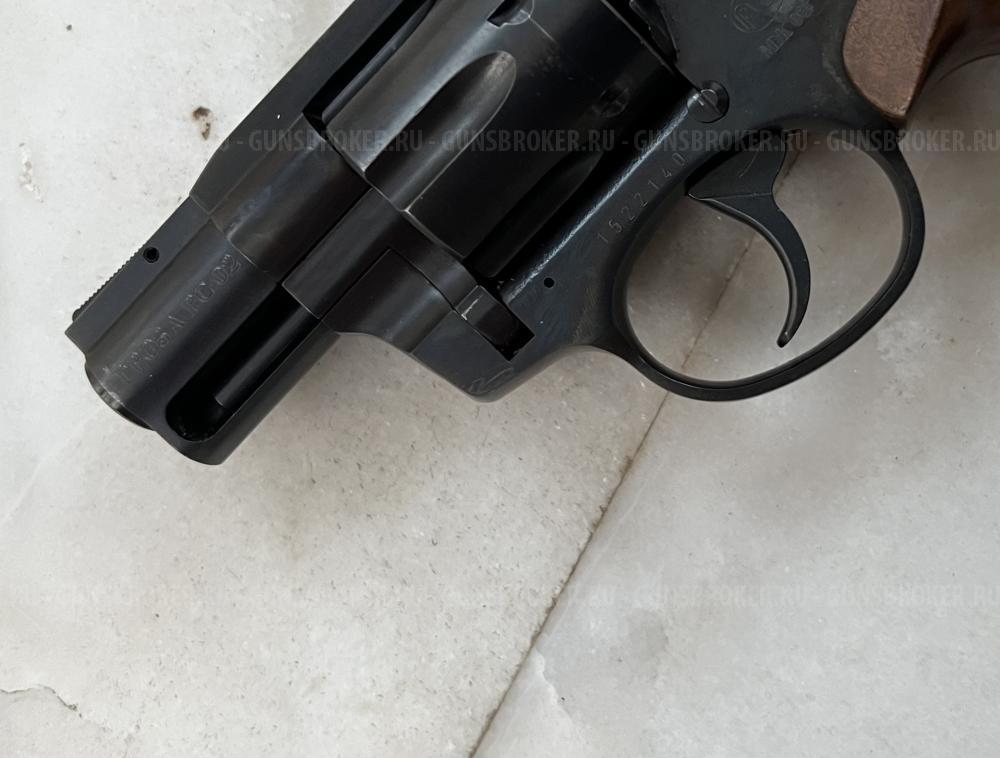 Револьвер Гроза ТС-02 . Оружейная ,чёрная сталь.