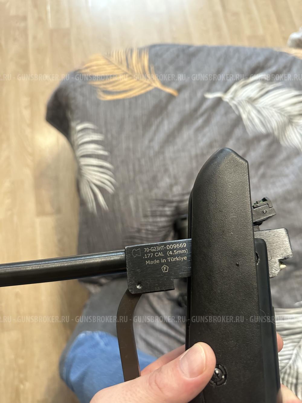 Hatsan 125 с оптическим прицелом