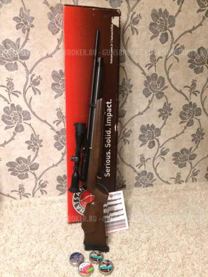 Hatsan AT44-10 Wood + Насос Borner