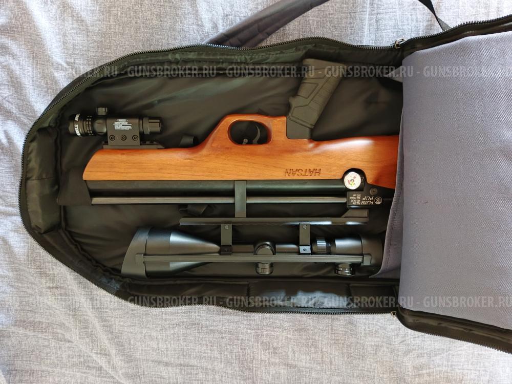 HATSAN FLASHPUP QE 6.35 мм дерево полный комплект